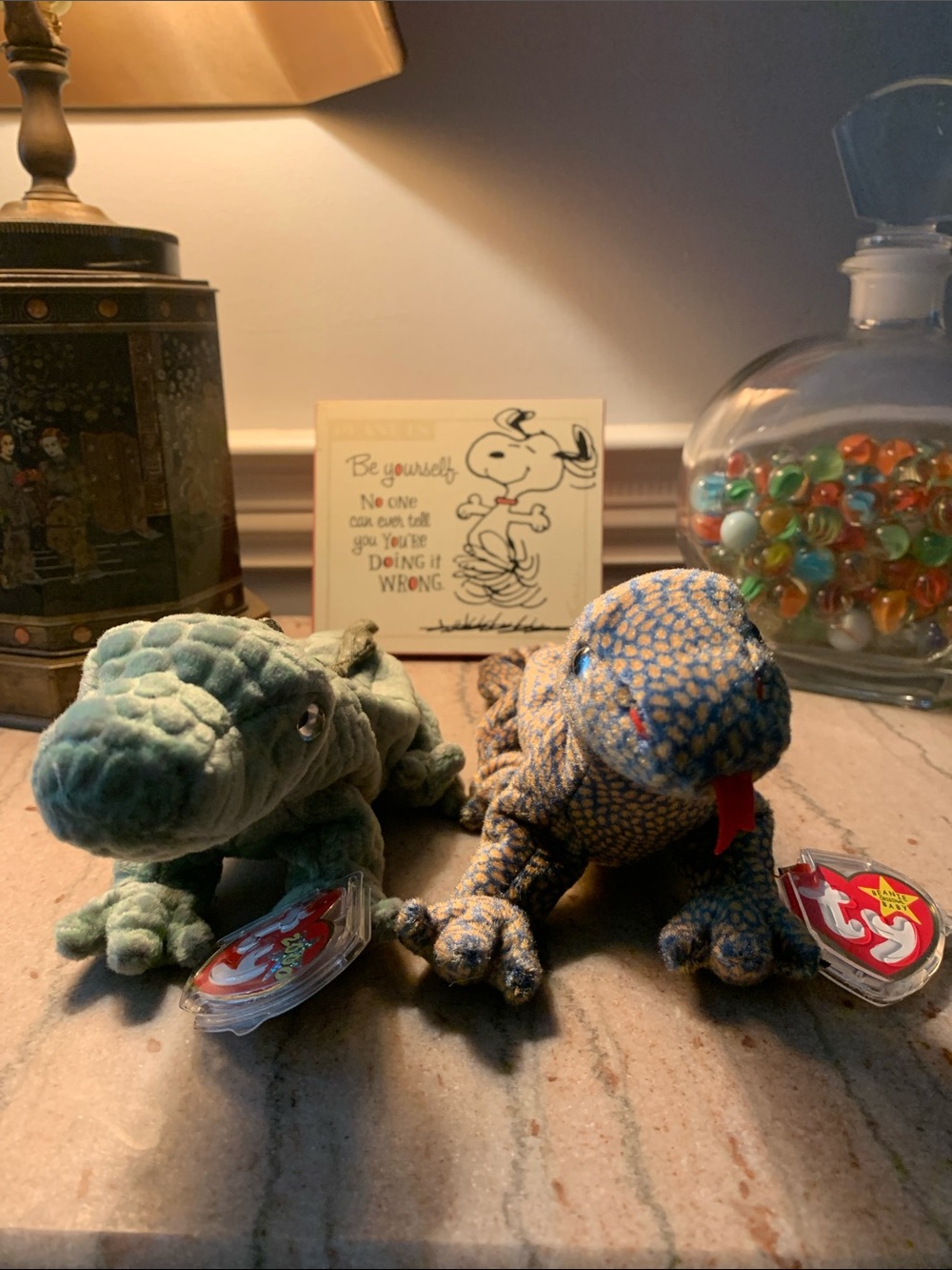 Ty Y2K NWT Plush (Scaly & Swampy) Amphibians Beanie Babies